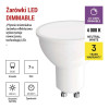 Żarówka LED GU10 230V 7W (60W) 800lm neutralna-biała ściemnialna
