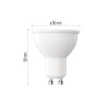 Żarówka LED GU10 230V 7W (60W) 800lm ciepło-biała ściemnialna