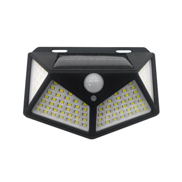 Lampa LED solarna 100xSMD 300lm, czujnik ruchu i zmierzchu, 7165