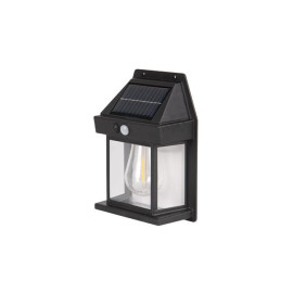 Lampa LED solarna 50lm, czujnik ruchu i zmierzchu, 0299