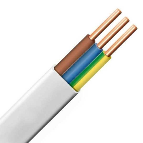 YDYp 3x2,5 ELEKTROKABEL przewód 450/750V (100mb)  