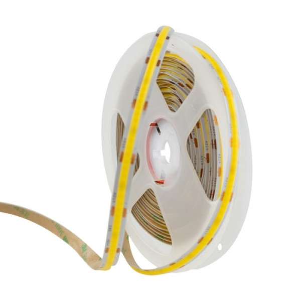 Taśma LED COB 50W (10W/m) 900lm/m 12V IP20 3000K rolka 5m EC20348