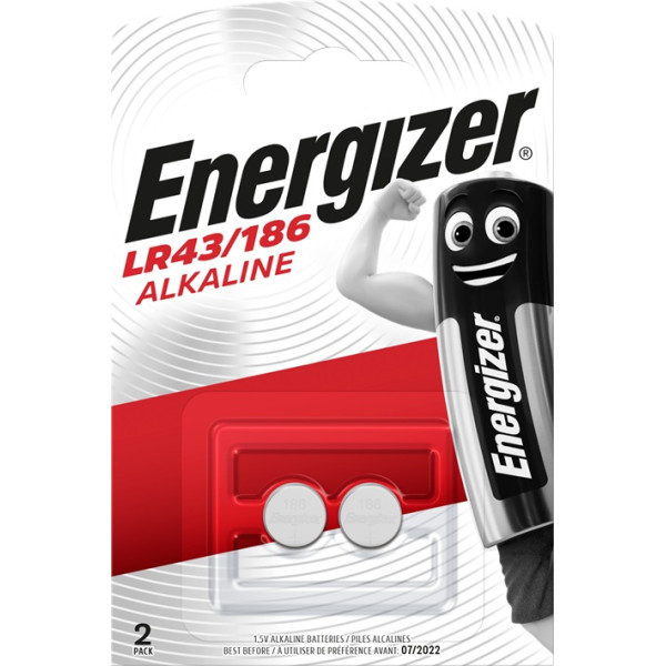 Bateria alkaliczna 1,5V zegarkowa (LR43, AG12) - 186 /2 Energizer