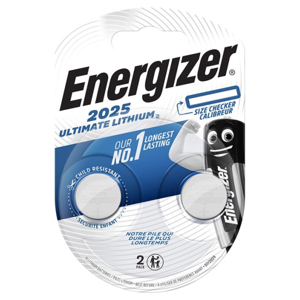 Bateria litowa 3,0V - CR2025 /2 Energizer Ultimate