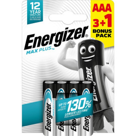 BATERIA ENERGIZER MAX PLUS AAA LR03 /3+1 eco