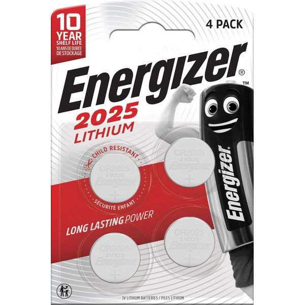 Bateria litowa 3,0V - CR2025 /4 Energizer