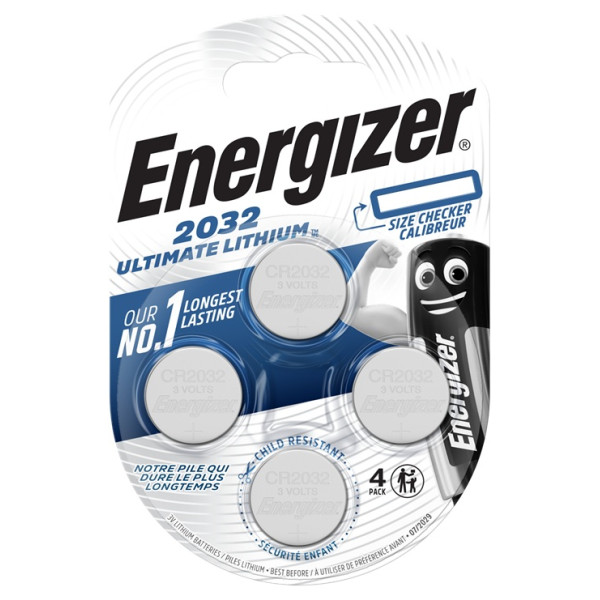 Bateria litowa 3,0V - CR2032 /4 Energizer Ultimate