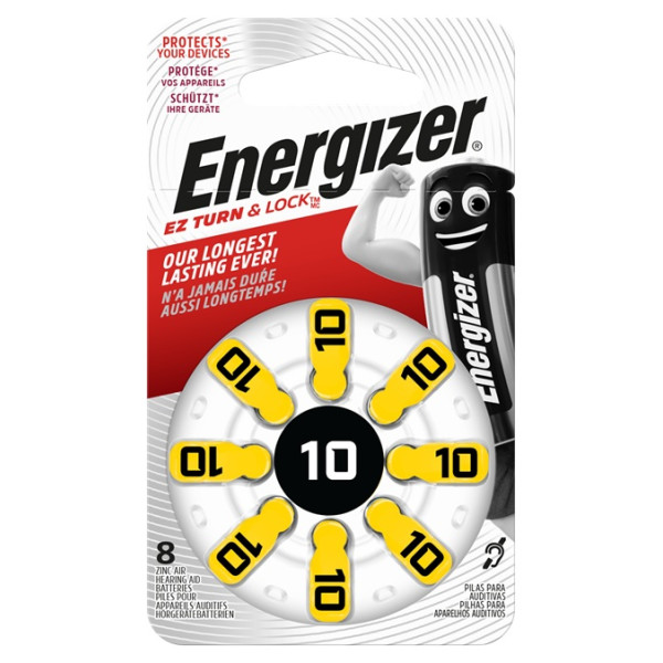 Baterie do aparatów słuchowych (cynkowo-powietrzna) - 10 /8 Energizer