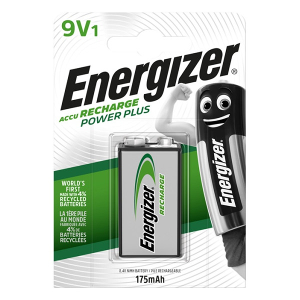 AKUMULATOR ENERGIZER POWER PLUS 9V HR22/1 175 mAh