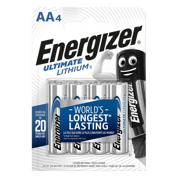 BATERIA ENERGIZER LITHIUM AA L91 /4