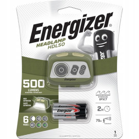 LATARKA ENERGIZER HEADLIGHT HDL50 3AAA 500 lm High CRI