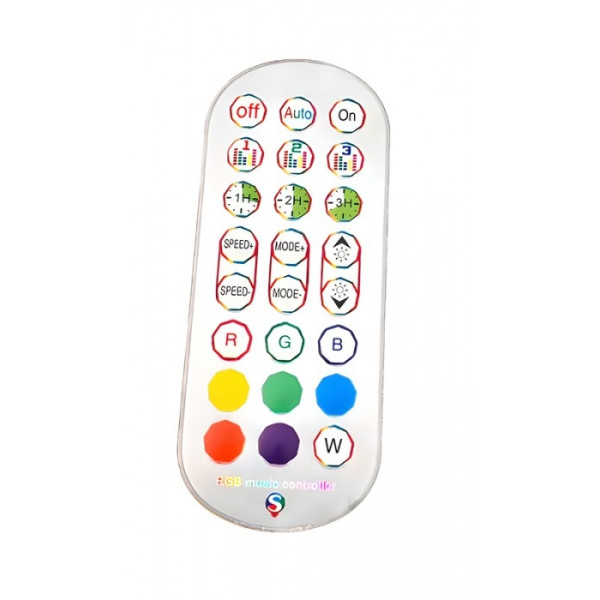 Stojąca Lampa RGB muzyczna TUYA BIAŁA  EC20545