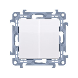 CW5C.01/11 Łącznik świecznikowy (moduł) 10AX, 250V~, zaciski śrubowe, biały (zamiennik CW5.01/11)