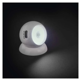 Lampka nocna LED 3x AAA, z czujnikiem ruchu i zmierzchu, magnes