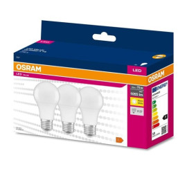 Żarówka LED E27 10W ( 75W) 1055lm A60 230V 2700K (ciepło-biała) - LED VALUE OSRAM (cena za op. 3 szt.)