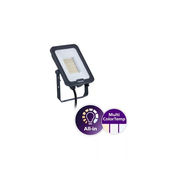 Naświetlacz LED Philips "all-in-one" BVP167, 50W, 6000lm, zmienna barwa 3000K 4000K 6500K