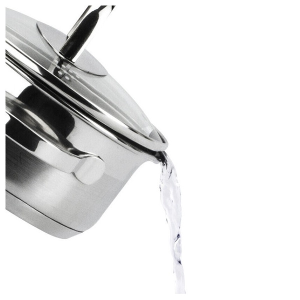 Garnek ze stali nierdzewnej z pokrywką SSW COMFORT 1,0L  śr. 14cm