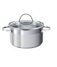 Garnek ze stali nierdzewnej z pokrywką SSW COMFORT 1,9L śr.16cm
