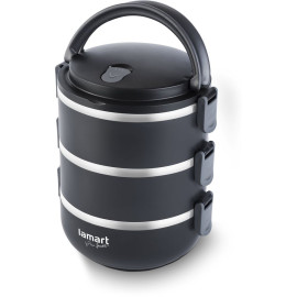 Termos do żywności, 3 pojemniki, 1,8L - LT6023 Lamart