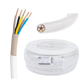 YDY 5x1,5 ELEKTROKABEL przewód 450/750V (100mb)  