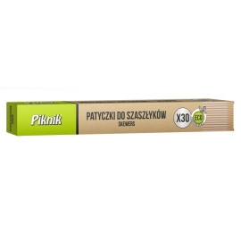 Piknik - patyczki do szaszłyków pudełko, 30 szt [4104]