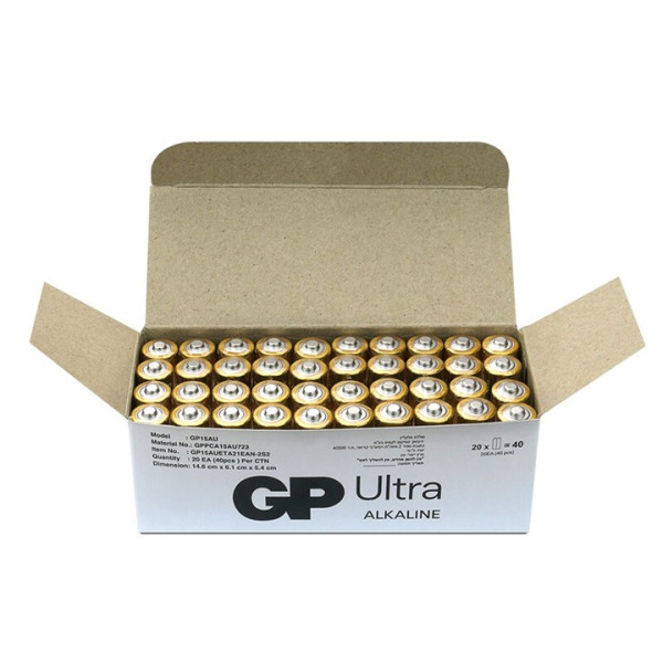 Bateria AA (LR6) alkaliczna 1,5V UltraAlkaline - 15AU21-S2 (cena za 40 szt.)