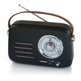 Tiross radio retro z odtwarz. BT-USB TS-466, FM ,1500mAh,Bluetooth 5.3,BT, USB, Linie-in [507671]
