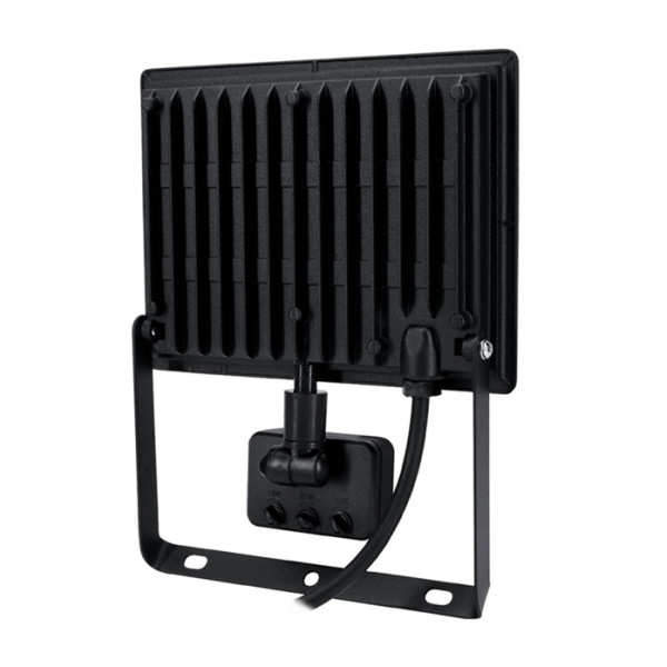 KASTEL2 naświetlacz LED   50W 4000K 4280LM IP65 CZARNY CZ. PIR
