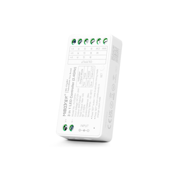 STEROWNIK 5W1 RGB+CCT 12V-24VDC 12A SR5 (FUT037S+)