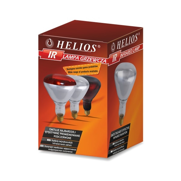 Promiennik podczerwieni kwoka 175W E27 - PRO-1988 Helios