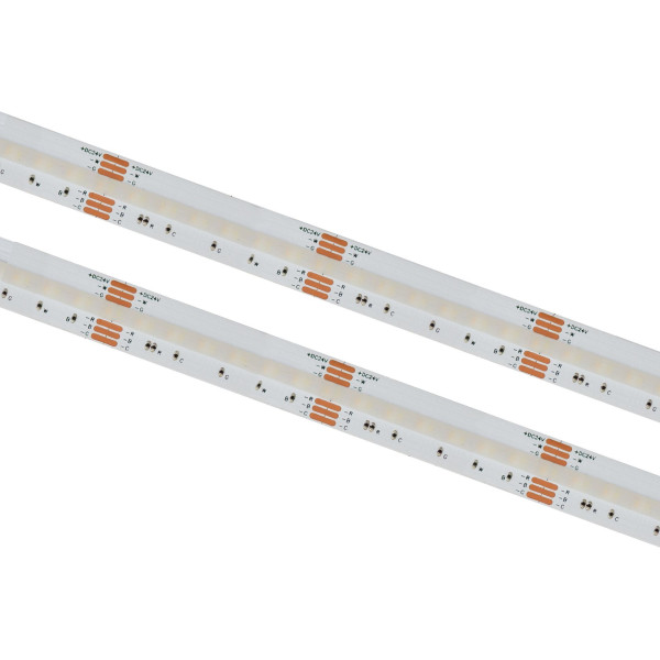 Taśma LED RGBCCT 16W/m 24V 840Chip/m kolorowa + zmienna barwa biała COB-840-RGBCCT-24