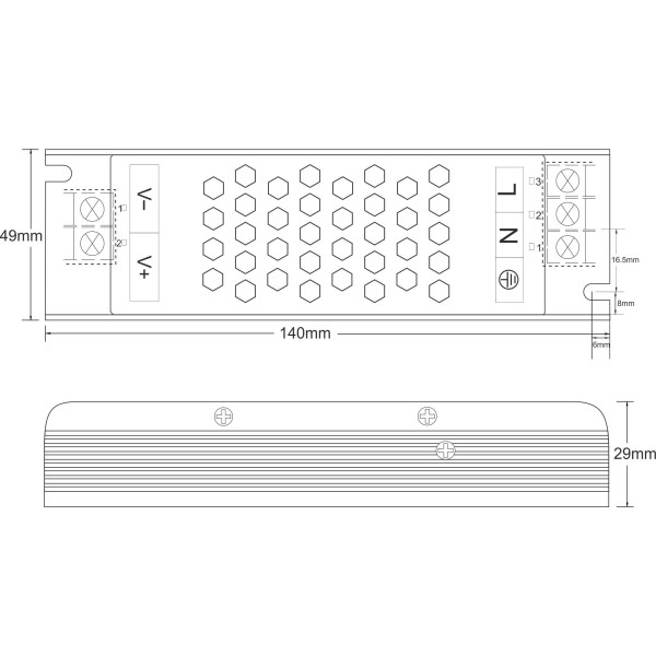 Zasilacz stałonapięciowy 24V 100W MPC-100-24