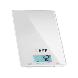 Waga kuchenna 5kg / 1g, LCD - Lafe Precision White