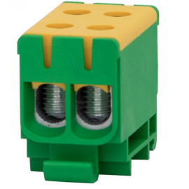 Listwa zaciskowa w korpusie ZU 1-torowa 2x50/2x50mm2-żółto-zielona F2.0296