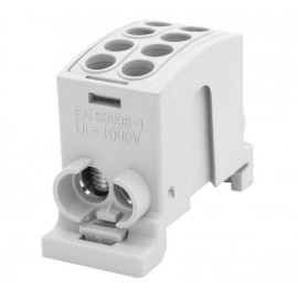 Zacisk HLK 100A-2 (1,25, 1X16\1X25, 1X16)-szary F2.0357