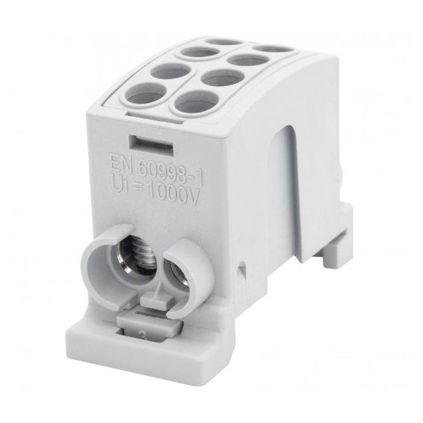 Zacisk HLK 100A-2 (1,25, 1X16\1X25, 1X16)-szary F2.0357