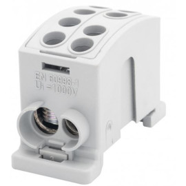 Zacisk HLK 125A-2 (1x35, 1x25\ 1x35, 1x25)-szary F2.0355