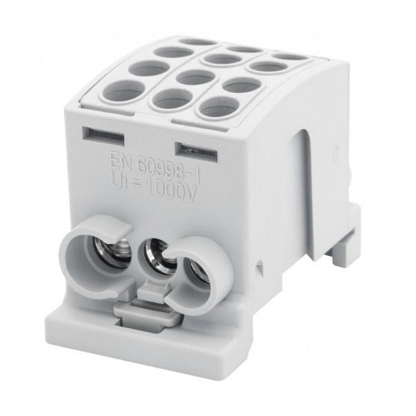 Zacisk HLK 100A-3 (1x25, 2x16\ 1x25, 2x216)-szary F2.0362