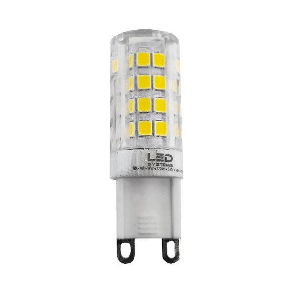 Żarówka LED G9 4W 320lm - 230V 3000K (ciepło-biała) - Ledsystems