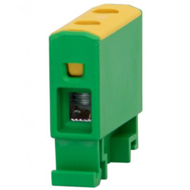 Listwa zaciskowa w korpusie ZU 1-torowa 1,5mm2-16mm2-żółto-zielony F2.0232
