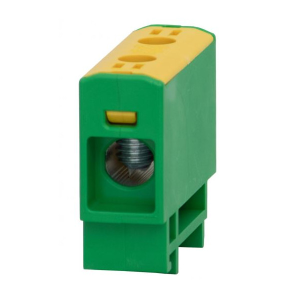 Listwa zaciskowa w korpusie ZU 1-torowa 2,5mm2-35mm2-żółto-zielona F2.0281