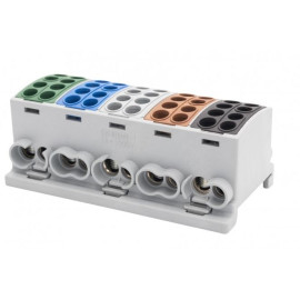 Zacisk HLK 5x100A-2 F2.0387(1x25, 1x16/1x25, 1x16) (3L+N+PE)