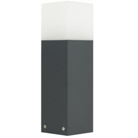 Cube słupek ogrodowy ciemny popiel 33 cm CB-330 DG