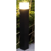 Cube słupek ogrodowy ciemny popiel 33 cm CB-330 DG