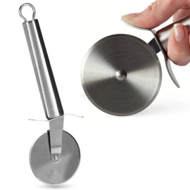 Nóż do pizzy stalowy okrągły 21cm - 130416 Orion