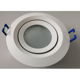 Oczko ruchome Lagos 1xGU10 biała IP65, LP-4425/1RM WH