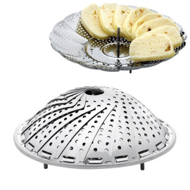 Sitko GOTOWANIA NA PARZE wkład koszyk stalowy do parowania 28cm 152217 Orion