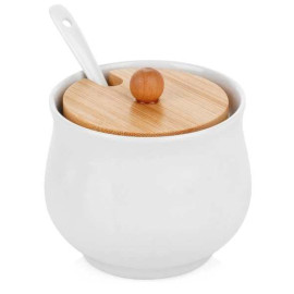 Cukierniczka ceramiczna biała 250ml, 139684 Vilde