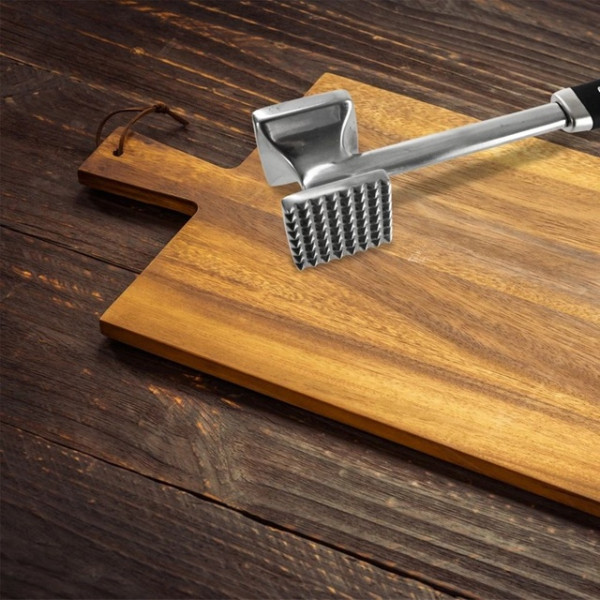 Tłuczek do mięsa dwustronny aluminiowy antypoślizgowy 141329