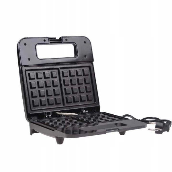 Gofrownica 800W czarna - 6719 Kamille